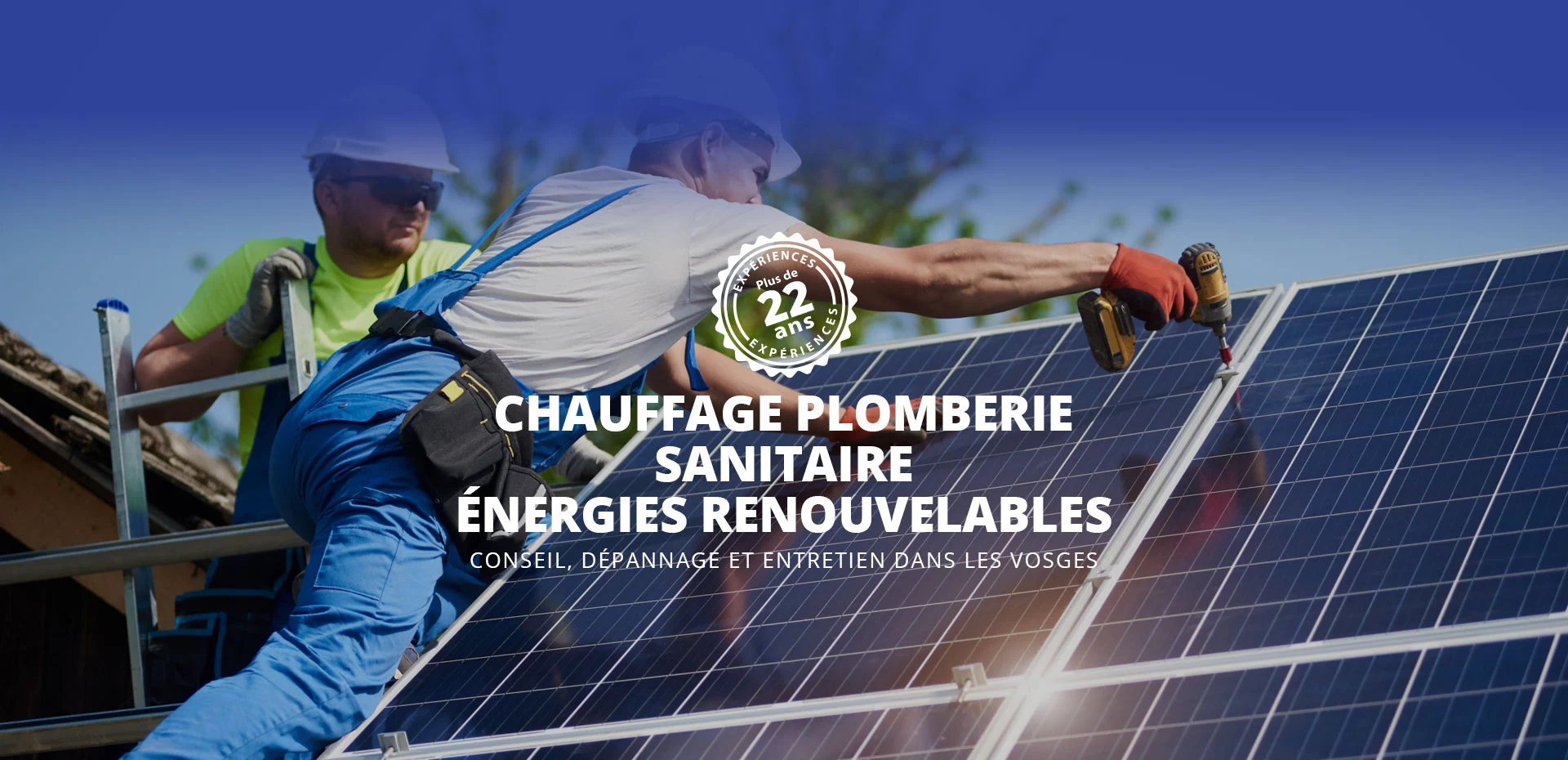 Entreprise installation énergies renouvelables